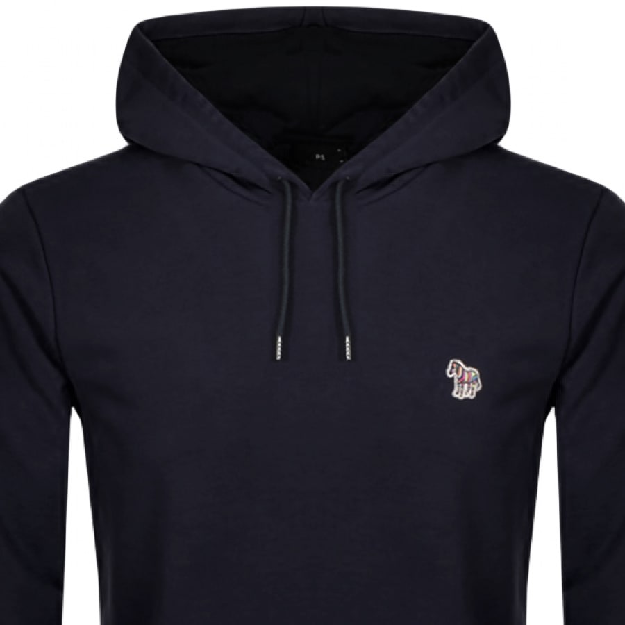 Ps By Paul Smith Pullover Hoodie Navy Mainline Menswear 